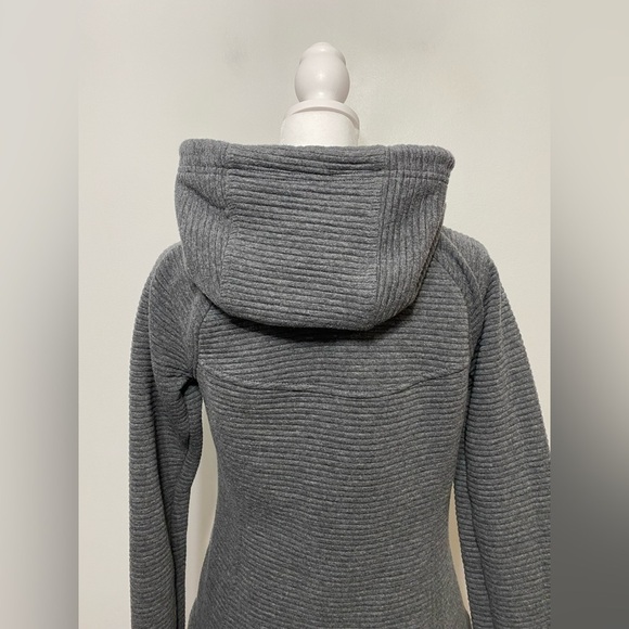 Stoic Ribbed Full Zip Drawstring Hooded Jacket - Picture 7 of 13